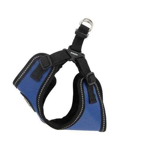 Trek Adjustable Step-In Dog Harness by Puppia Life - Royal Blue