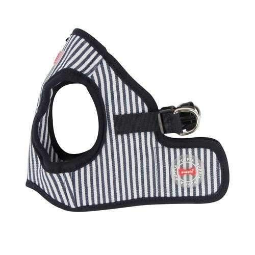 Bobby Dog Harness Vest by Puppia - Striped Navy