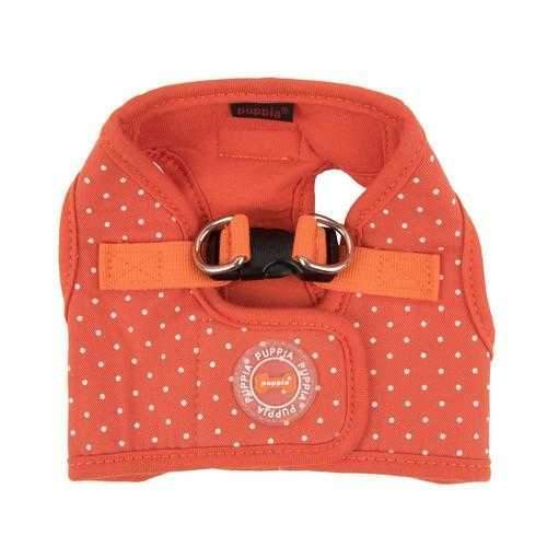 Dotty Dog Harness Vest by Puppia - Orange