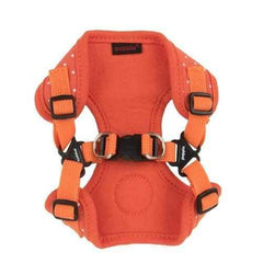 Dotty Adjustable Step-In Dog Harness by Puppia - Orange