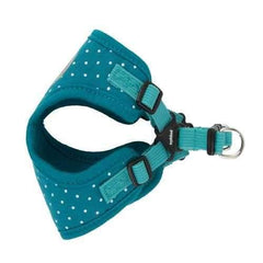 Dotty Adjustable Step-In Dog Harness by Puppia - Teal