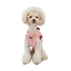 Ernest Dog Harness Vest by Puppia - Pink