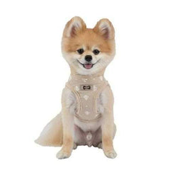 Ernest Dog Harness B by Puppia - Beige