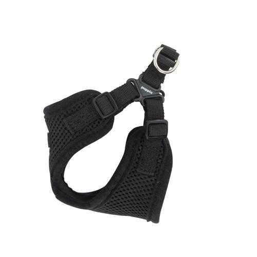 Soft Adjustable Step-In Dog Harness by Puppia - Black