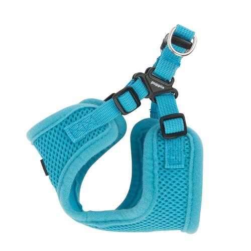 Soft Adjustable Step-In Dog Harness by Puppia - Sky Blue