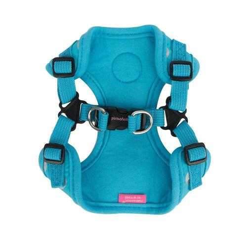 Chic Step-In Adjustable Dog Harness by Pinkaholic - Blue