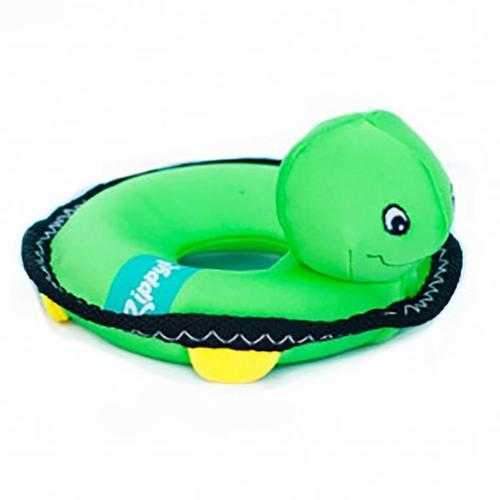 ZippyPaws Floaterz with Z-Stitch Dog Toy - Turtle
