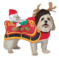 Santa's Sleigh Dog Costume