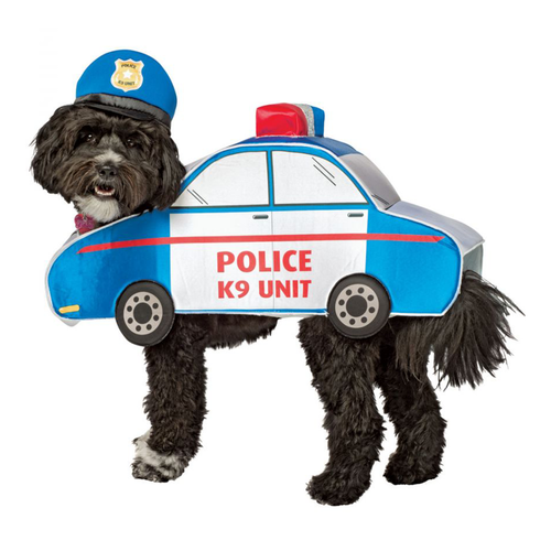 Police Car Dog Costume