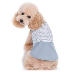 PuppyPAWer Geometric Dog Tank Top by Dogo - Gray