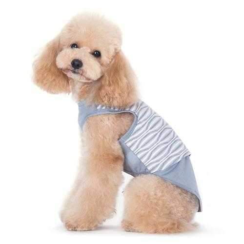 PuppyPAWer Geometric Dog Tank Top by Dogo - Gray