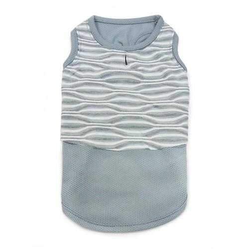 PuppyPAWer Geometric Dog Tank Top by Dogo - Gray