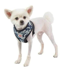 Bobby Adjustable Dog Harness by Puppia - Navy Camo