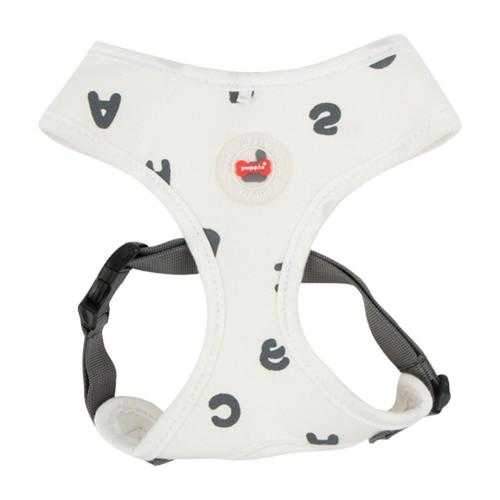 Algo Adjustable Dog Harness by Puppia - White