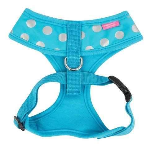 Chic Adjustable Dog Harness by Pinkaholic - Blue