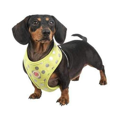 Chic Adjustable Dog Harness by Pinkaholic - Lime