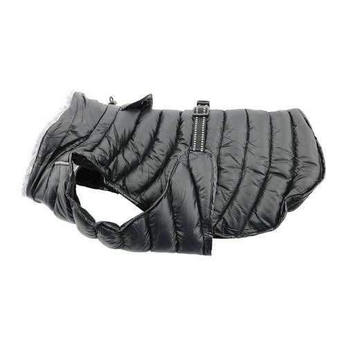 Alpine Extreme Weather Puffer Dog Coat by Doggie Design - Black