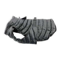 Alpine Extreme Weather Puffer Dog Coat by Doggie Design - Black
