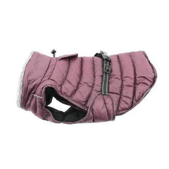 Alpine Extreme Weather Puffer Dog Coat by Doggie Design - Burgundy