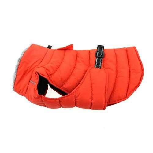 Alpine Extreme Weather Puffer Dog Coat by Doggie Design - Orange
