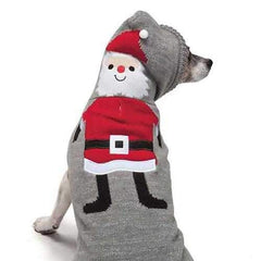 Zack and Zoey Elements Holiday Santa Dog Sweater