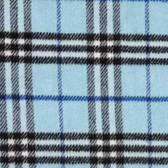 Zack and Zoey Elements Cuddle Plaid Dog Coat - Blue