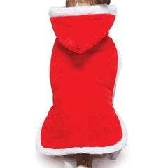 Zack and Zoey Sparkle Sequin Velvet Santa Dog Coat