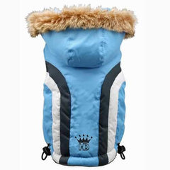 Swiss Alpine Ski Dog Vest by Hip Doggie - Blue