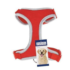 Casual Canine BestFit Xtra Comfort Mesh Dog Harness - Red