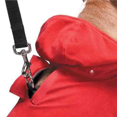 Casual Canine Reflective Hooded Dog Jacket - Red