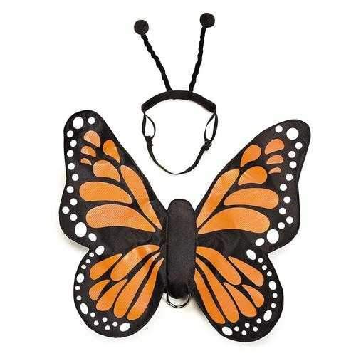 Zack and Zoey Butterfly Glow Wings Dog Harness Costume