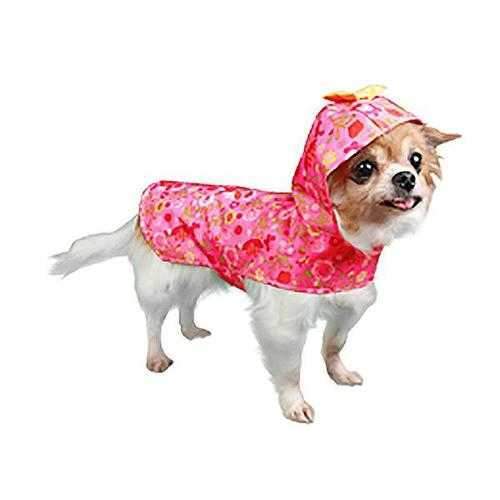 Serena Dog Raincoat by Pooch Outfitters - Pink