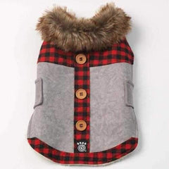Jackson Lodge Dog Coat - Gray