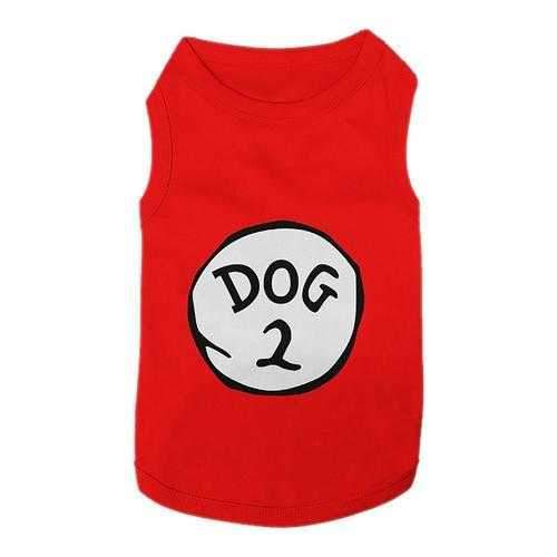 Dog 2 Dog Tank by Parisian Pet - Red