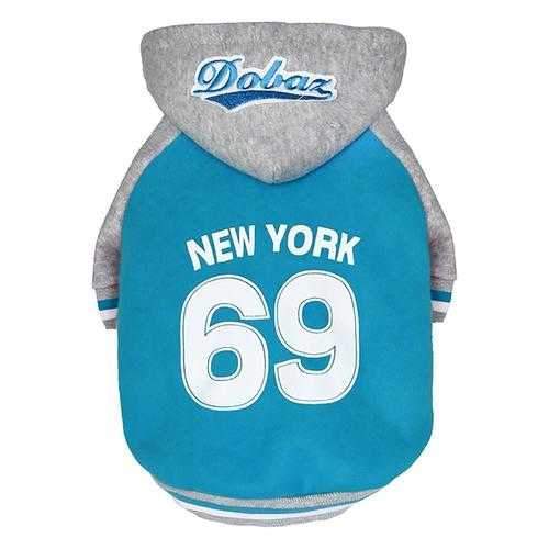 NY Dog Hoodie by Dobaz - Blue