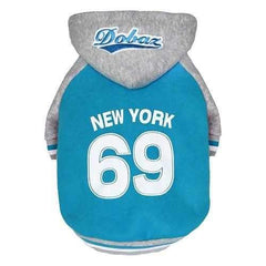 NY Dog Hoodie by Dobaz - Blue