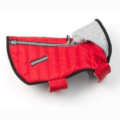 Stowe Puffer Dog Coat - Red