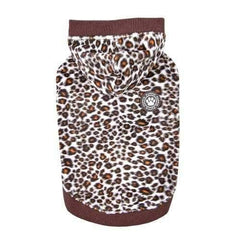 Leonard Hooded Dog Shirt By Puppia - Brown