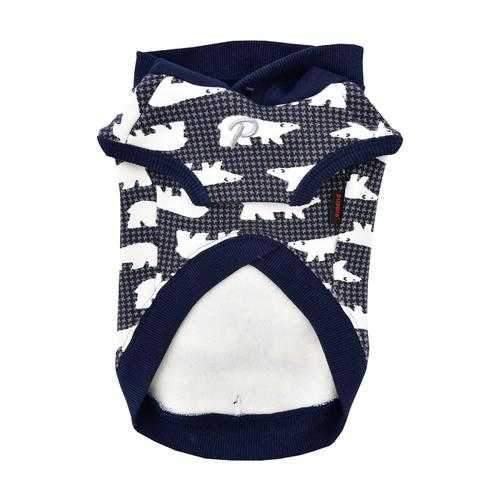 Beale Hooded Dog Shirt By Puppia - Navy