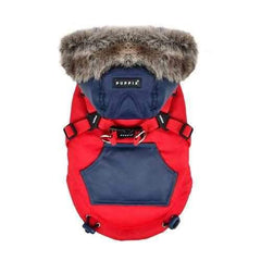 Orson Fleece Dog Vest By Puppia - Red