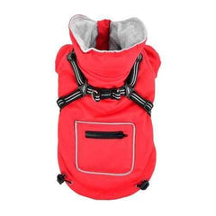 Mallory Fleece Dog Vest By Puppia - Red