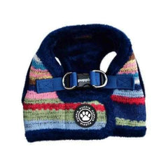Crayon Vest Style Dog Harness By Puppia - Navy