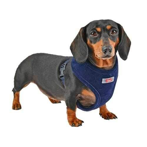 Classy Basic Style Dog Harness By Puppia - Navy