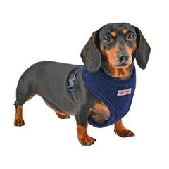 Classy Basic Style Dog Harness By Puppia - Navy