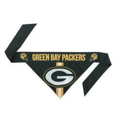 Green Bay Packers Tie On Dog Bandana