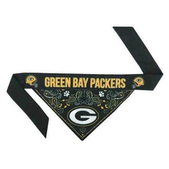 Green Bay Packers Tie On Dog Bandana