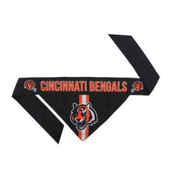 Cincinnati Bengals Tie On Dog Bandana