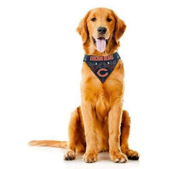 Chicago Bears Tie On Dog Bandana