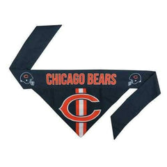 Chicago Bears Tie On Dog Bandana