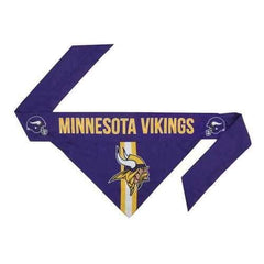Minnesota Vikings Tie On Dog Bandana